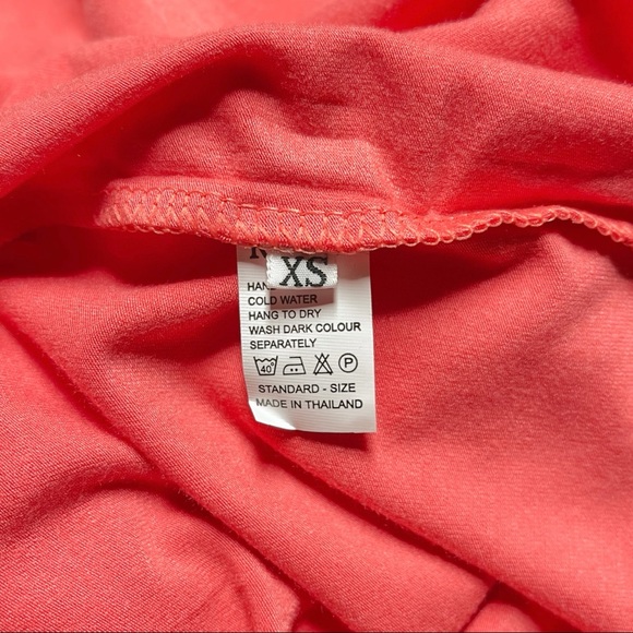 NEW Culture Phit Nalah Off The Shoulder Coral Dress - Picture 8 of 10